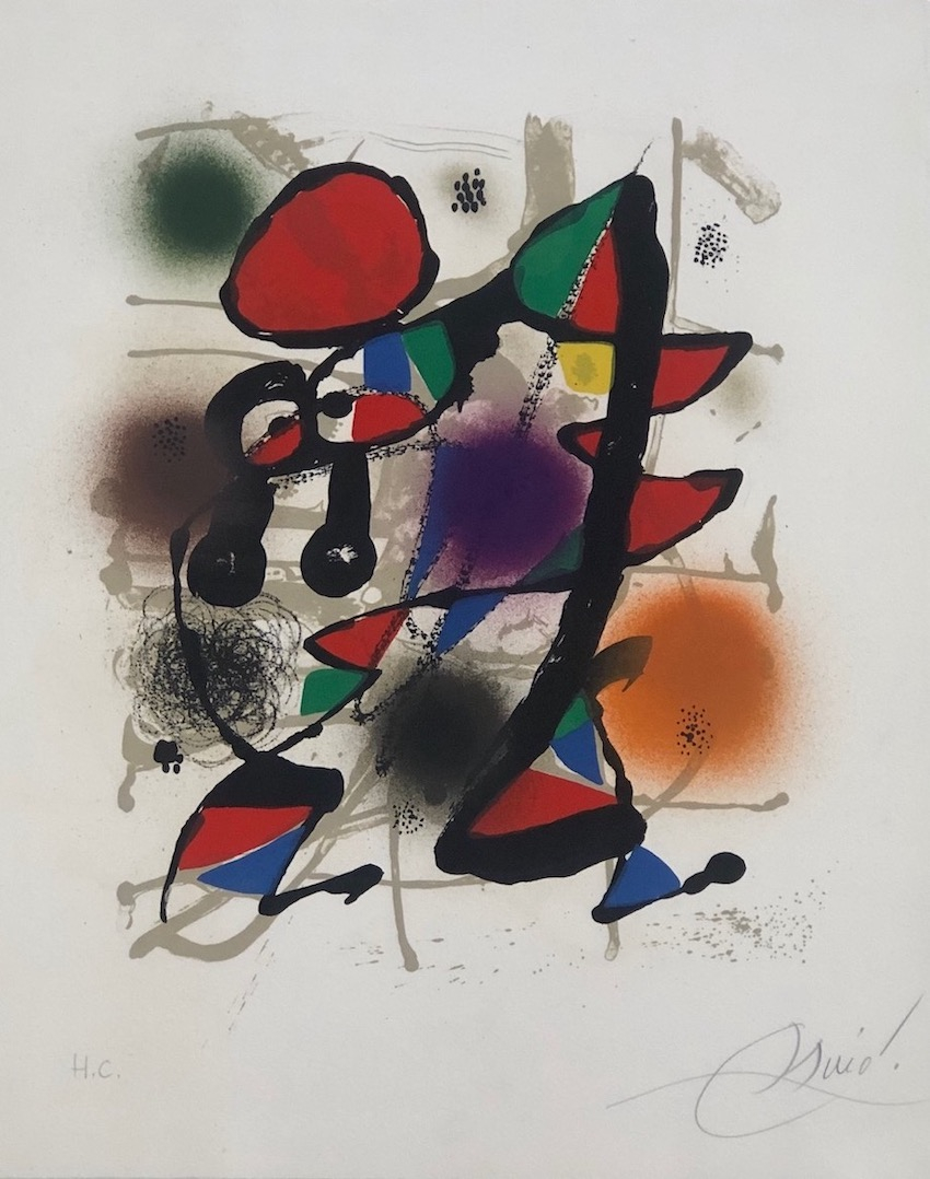 Joan Miró Litografo III-1